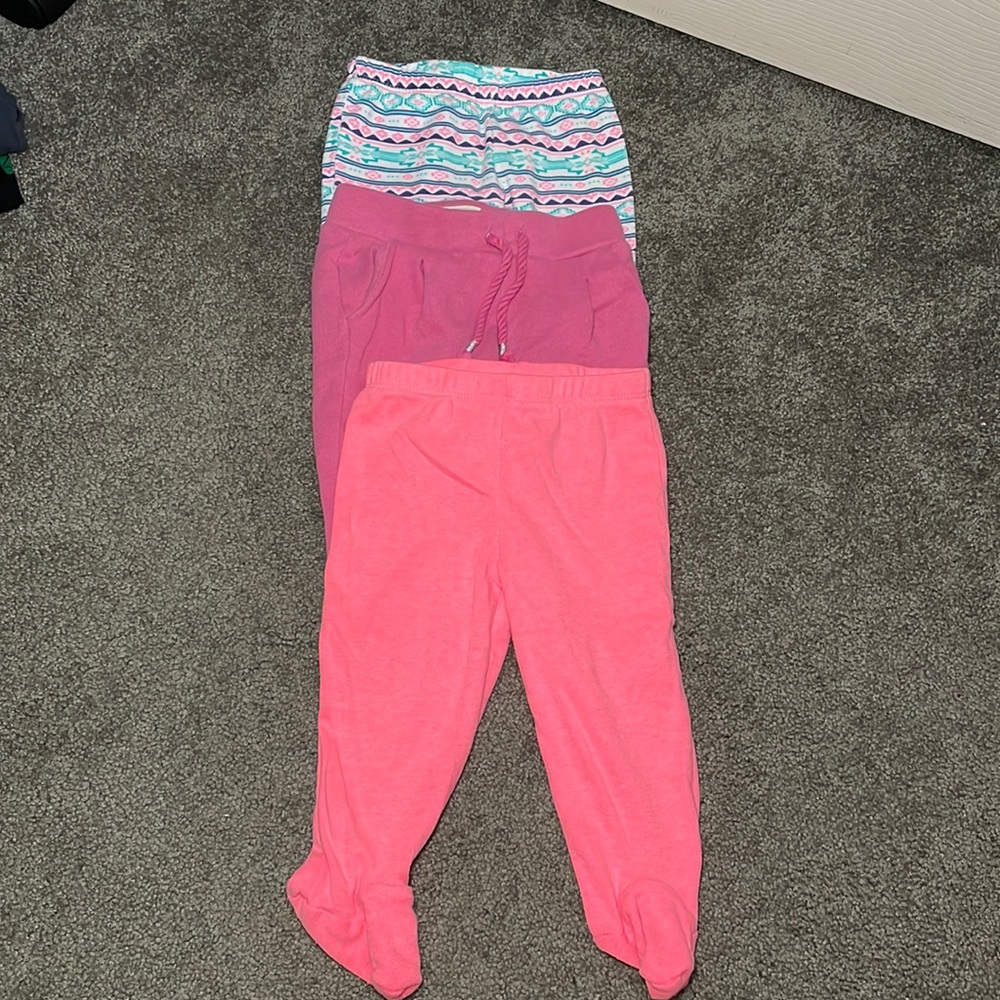 Baby girls bottoms. 3 different pairs!!